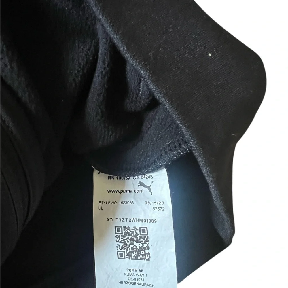 Puma Boys Black Jogger Suit Set | Size 5 - Picture 3 of 4